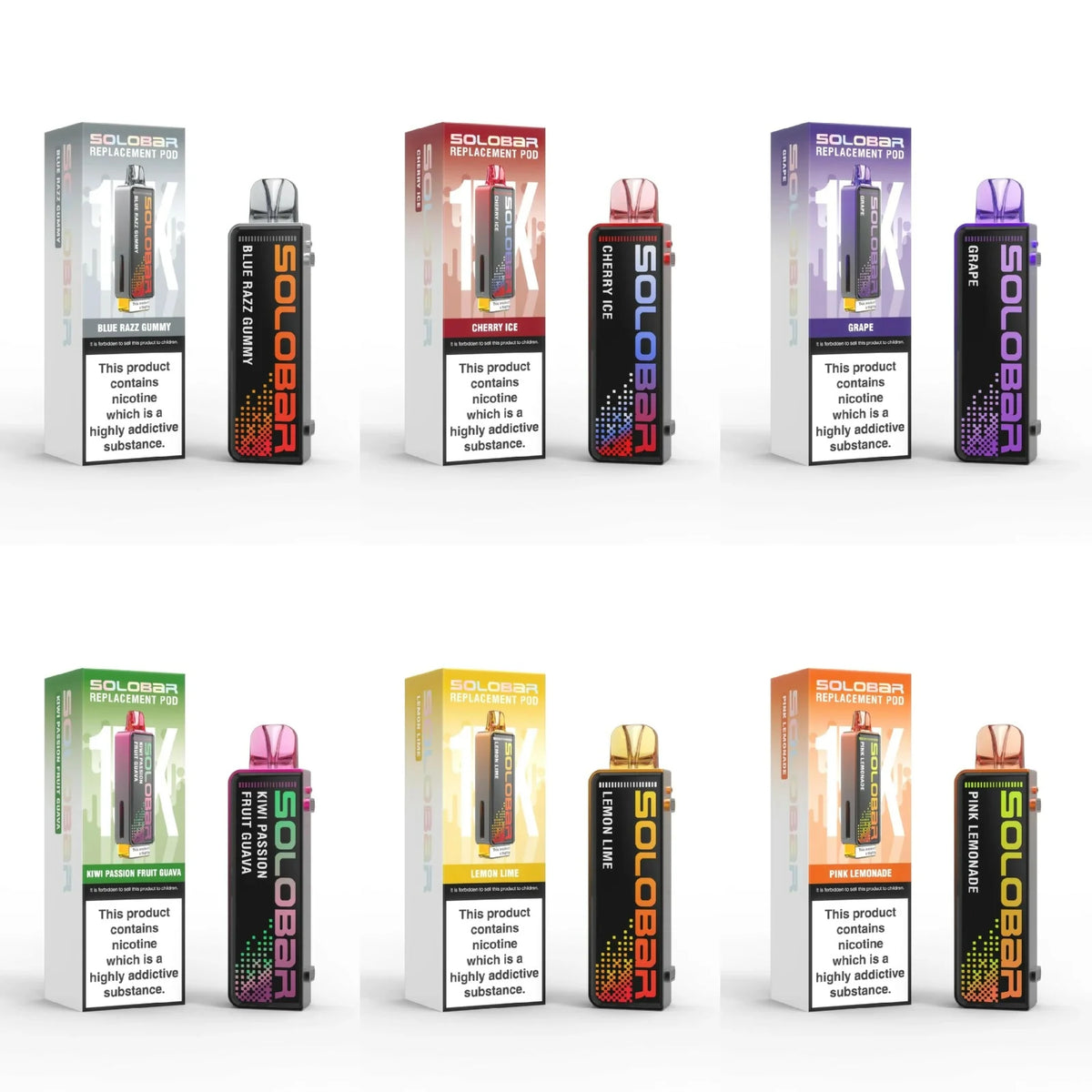 Available Premium Flavours