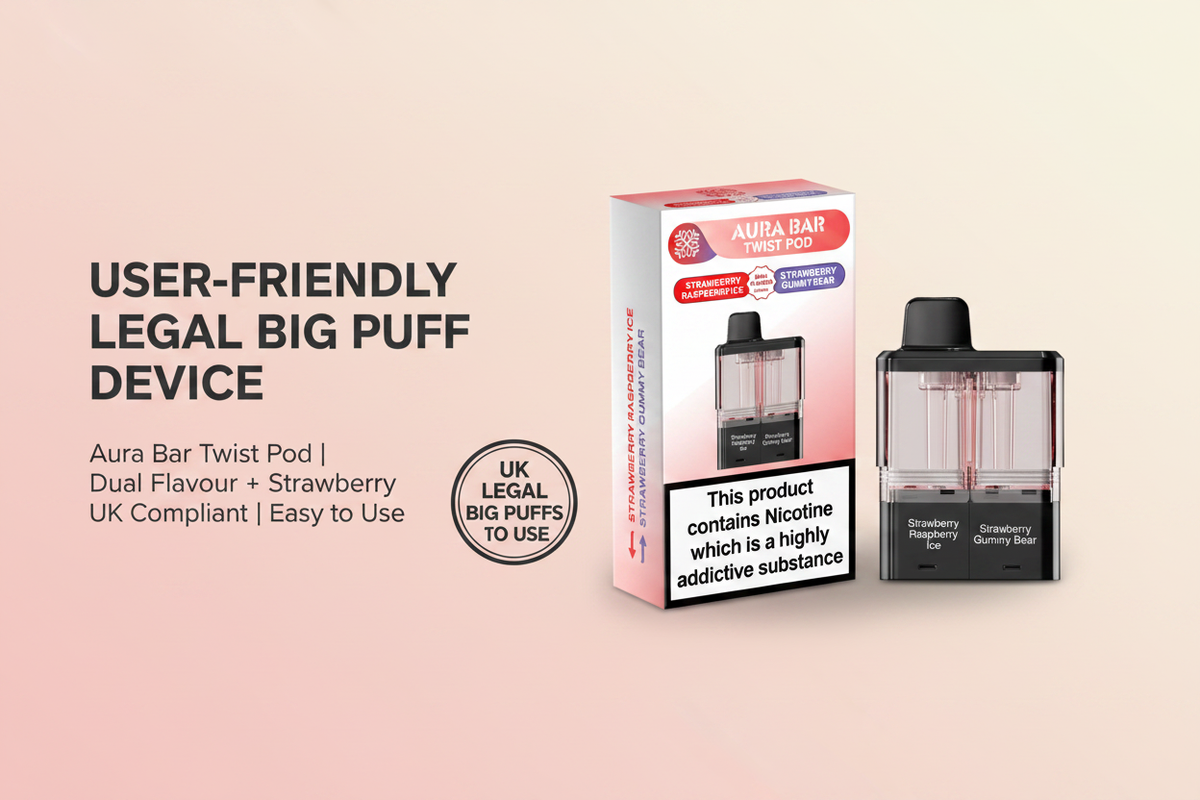 User-Friendly Legal Big Puff Device