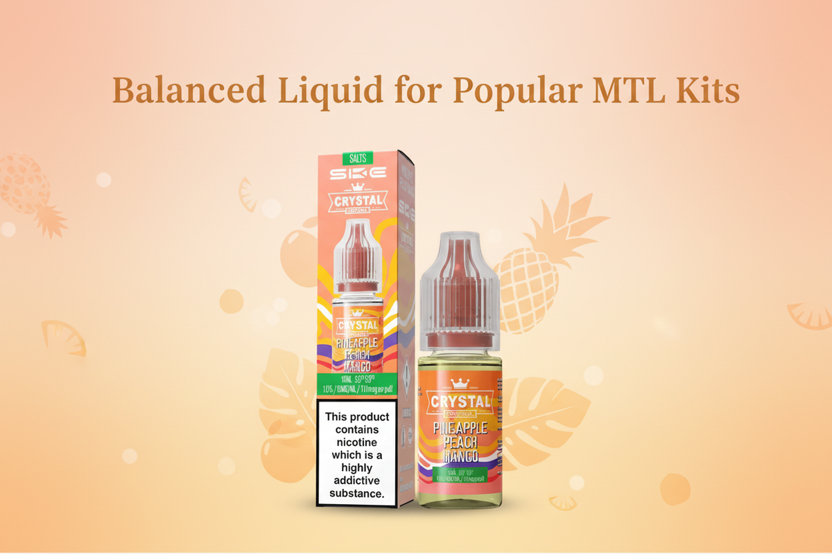 Balanced Liquid for Popular MTL Kits