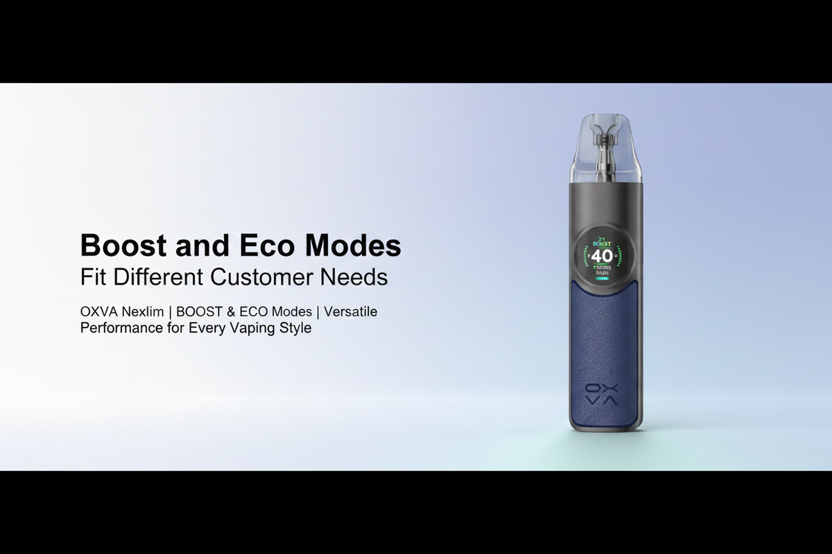 Boost and Eco Modes Fit Different Customer Needs