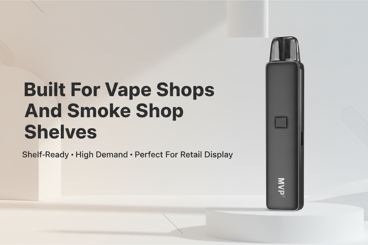 Built For Vape Shops And Smoke Shop Shelves