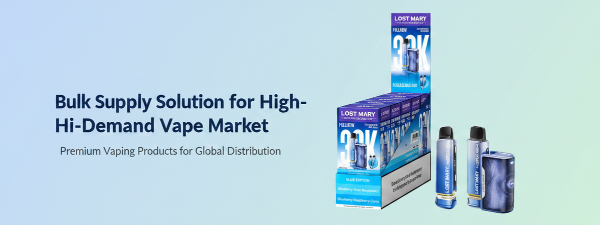 Bulk Supply Solution for High-Demand Vape Market