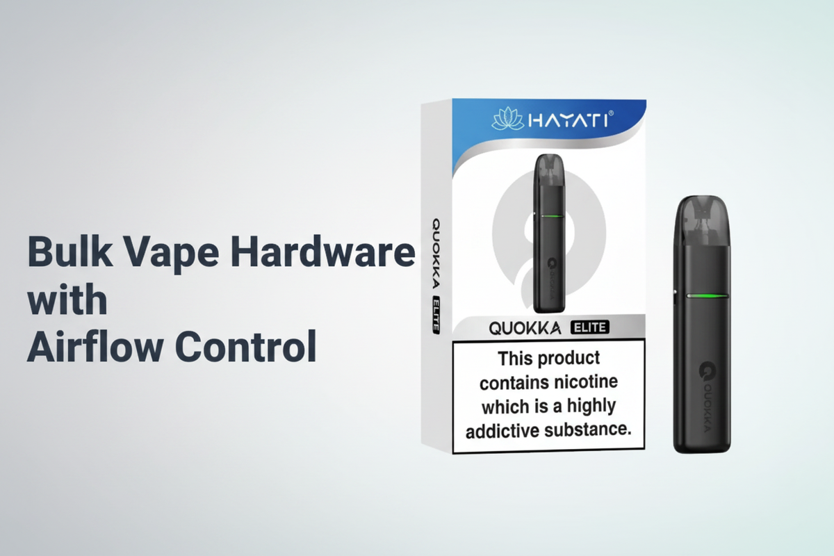 Bulk Vape Hardware with Airflow Control