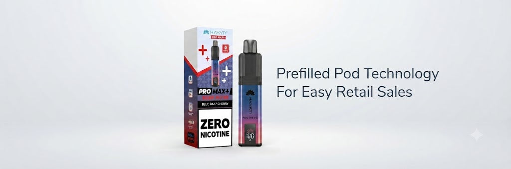 Prefilled Pod Technology For Easy Retail Sales