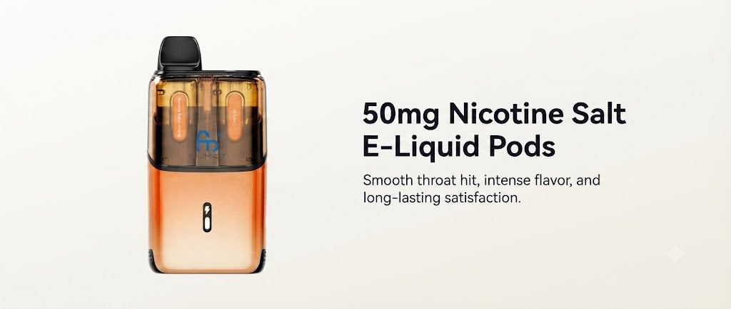 50mg Nicotine Salt E-Liquid Pods