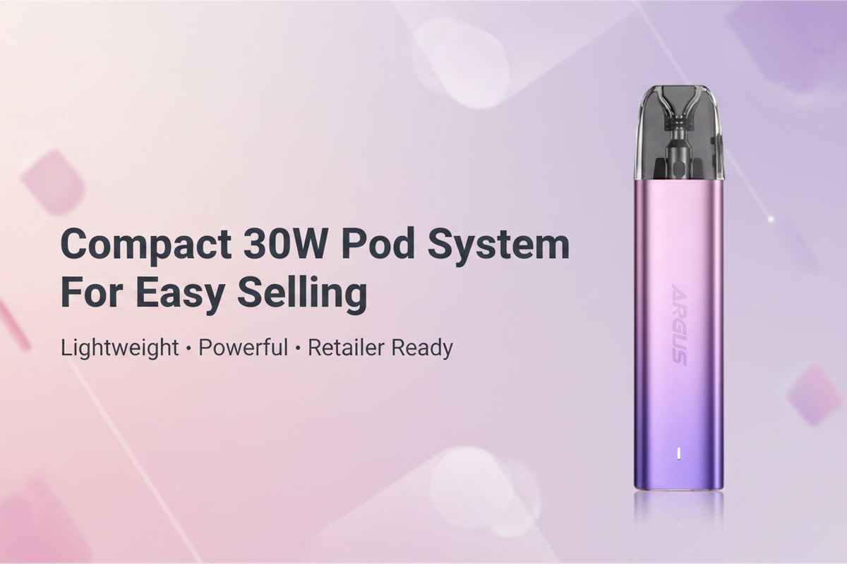 Compact 30W Pod System For Easy Selling