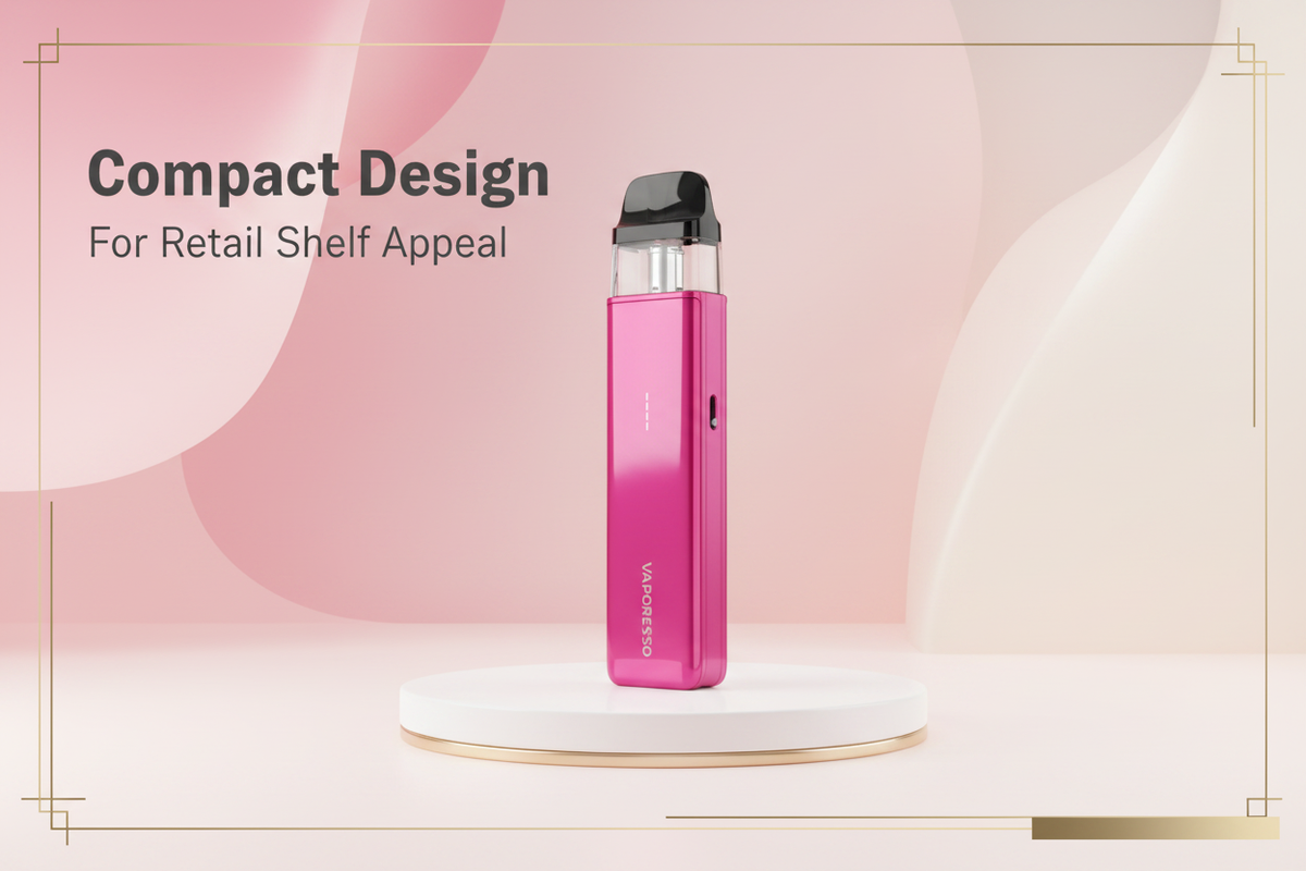Compact Design For Retail Shelf Appeal