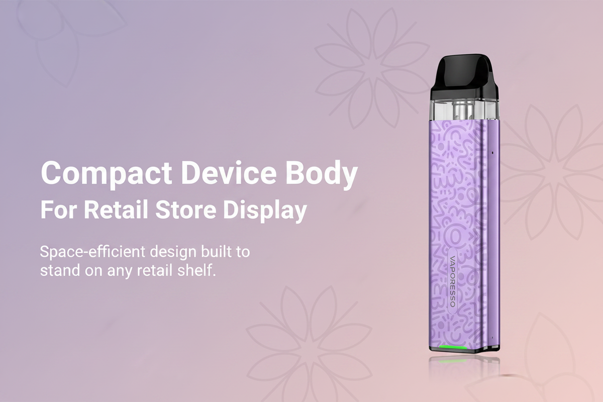Compact Device Body for Retail Store Display