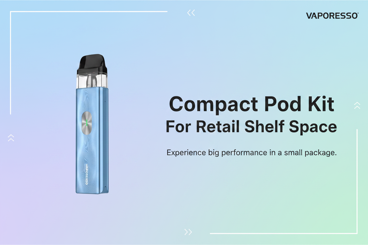 Compact Pod Kit For Retail Shelf Space