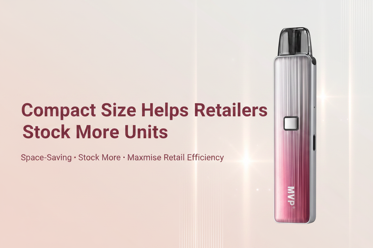 Compact Size Helps Retailers Stock More Units