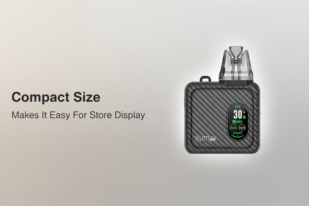 Compact Size Makes It Easy for Store Display