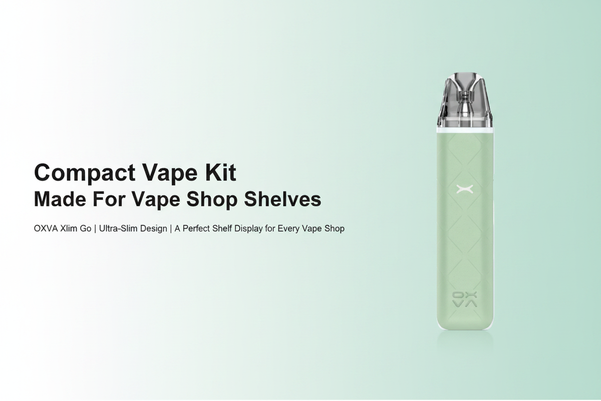 Compact Vape Kit Made For Vape Shop Shelves