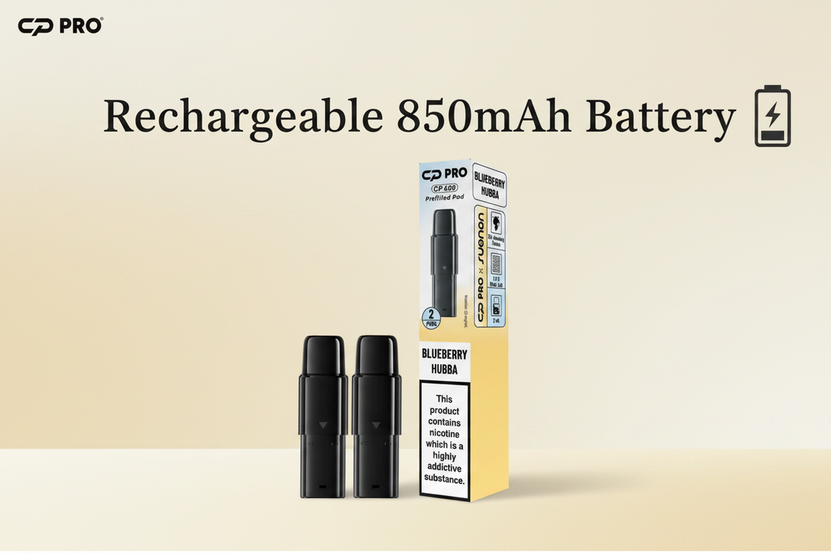 Rechargeable 850mAh Battery