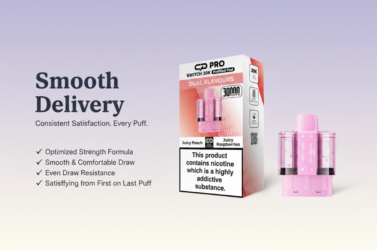 Smooth Nicotine Delivery