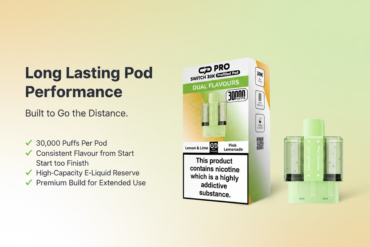 Long Lasting Pod Performance