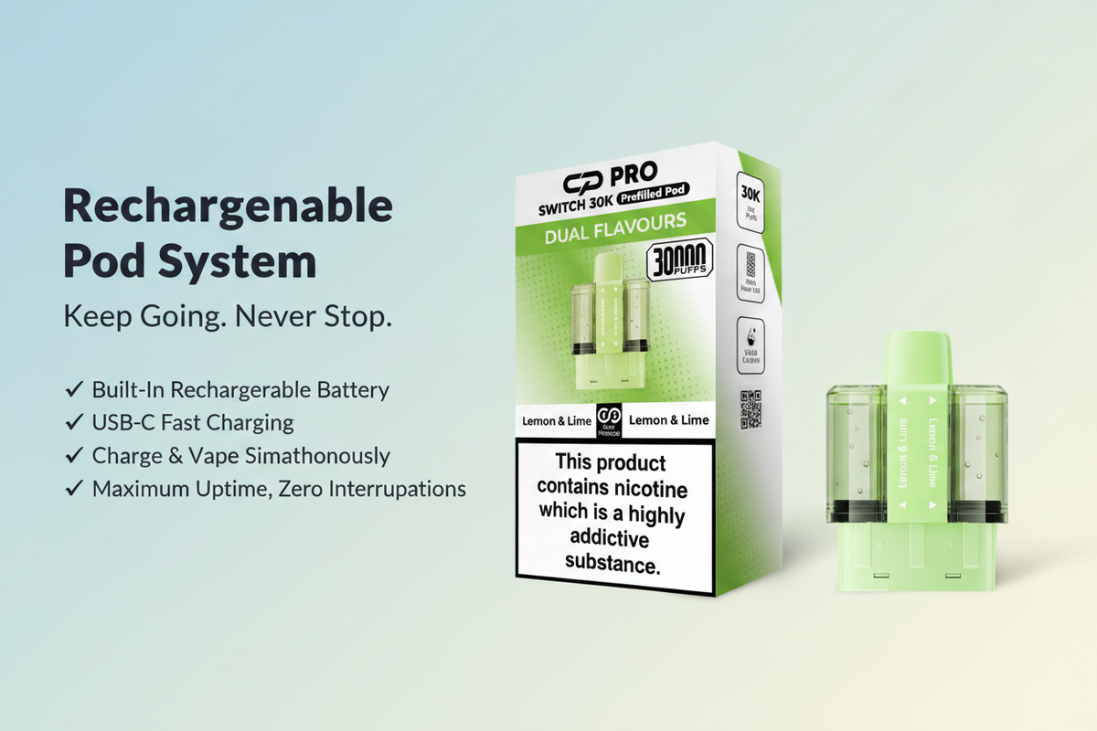Rechargeable Pod System