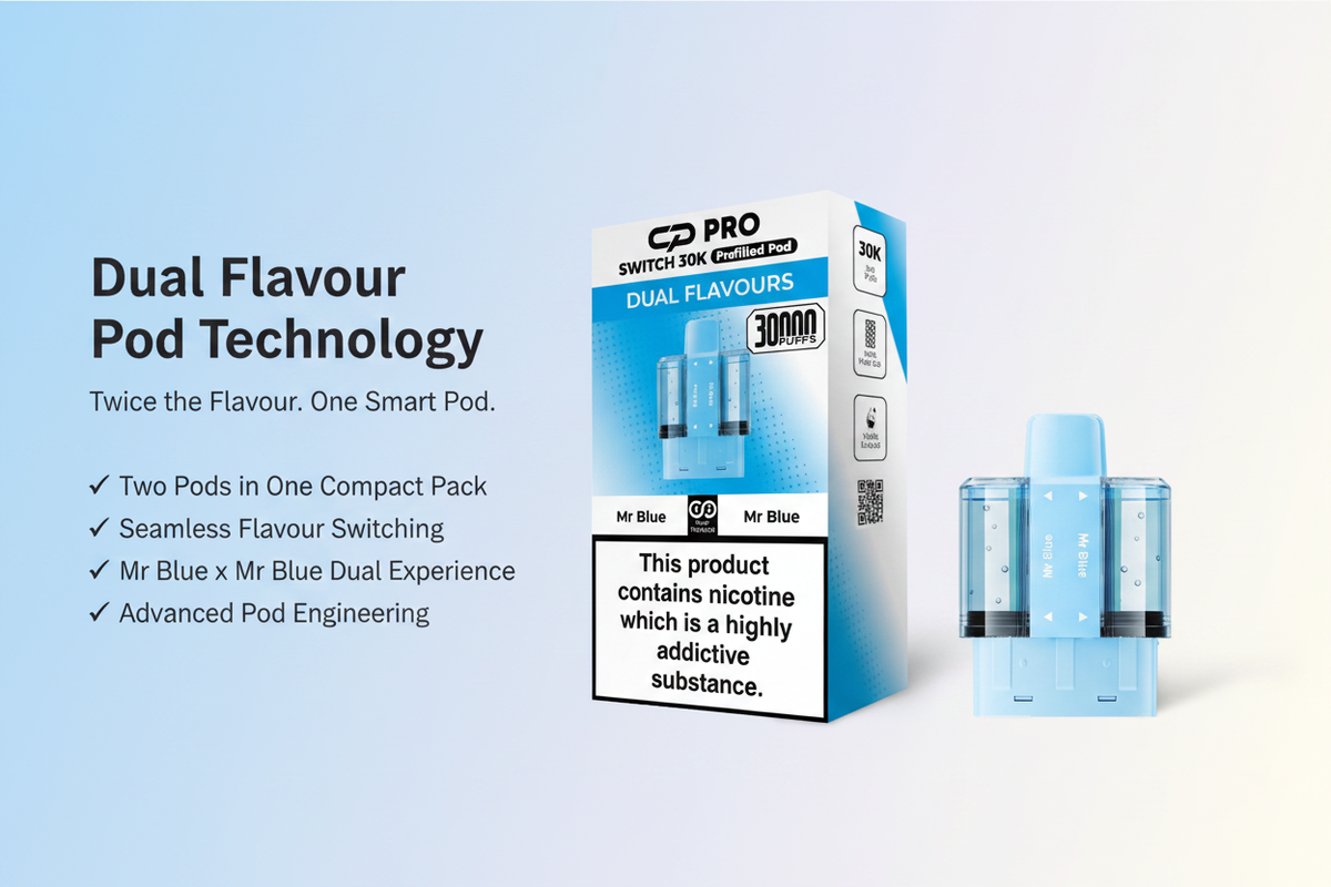 Dual Flavour Pod Technology