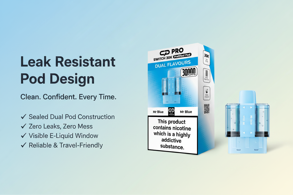 Leak Resistant Pod Design