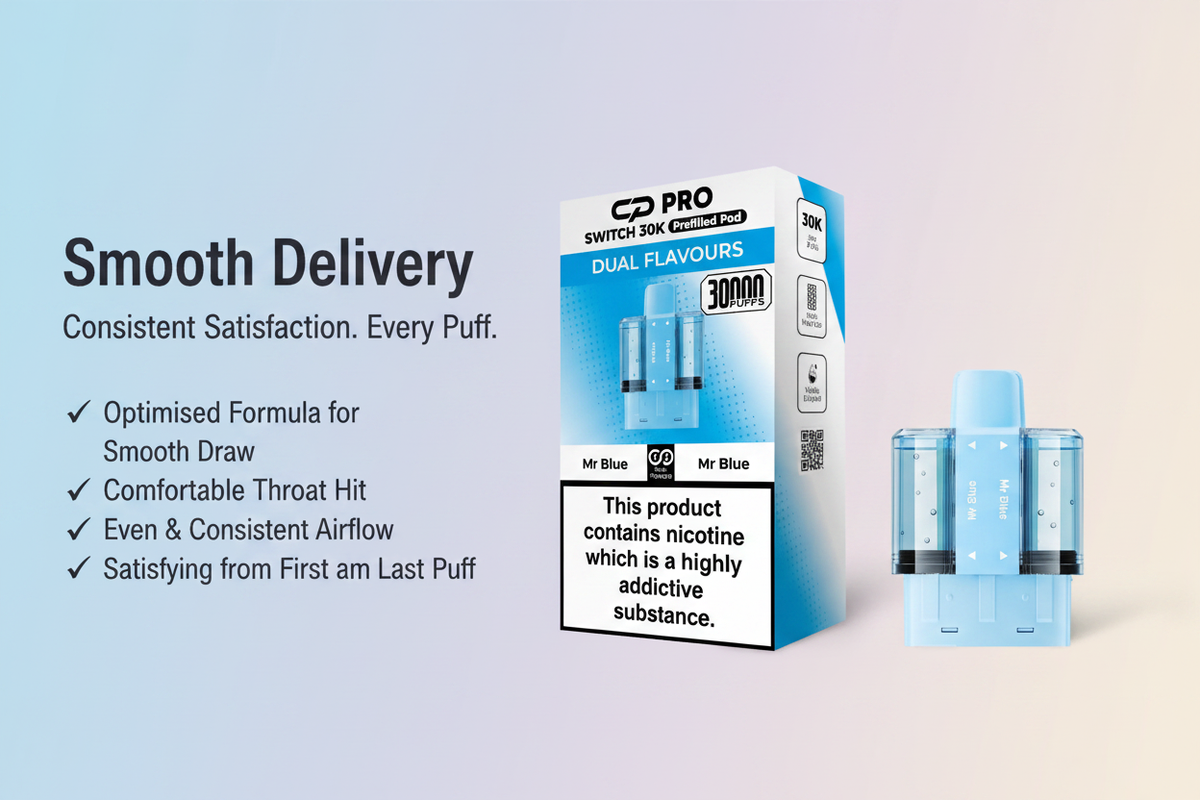 Smooth Nicotine Delivery