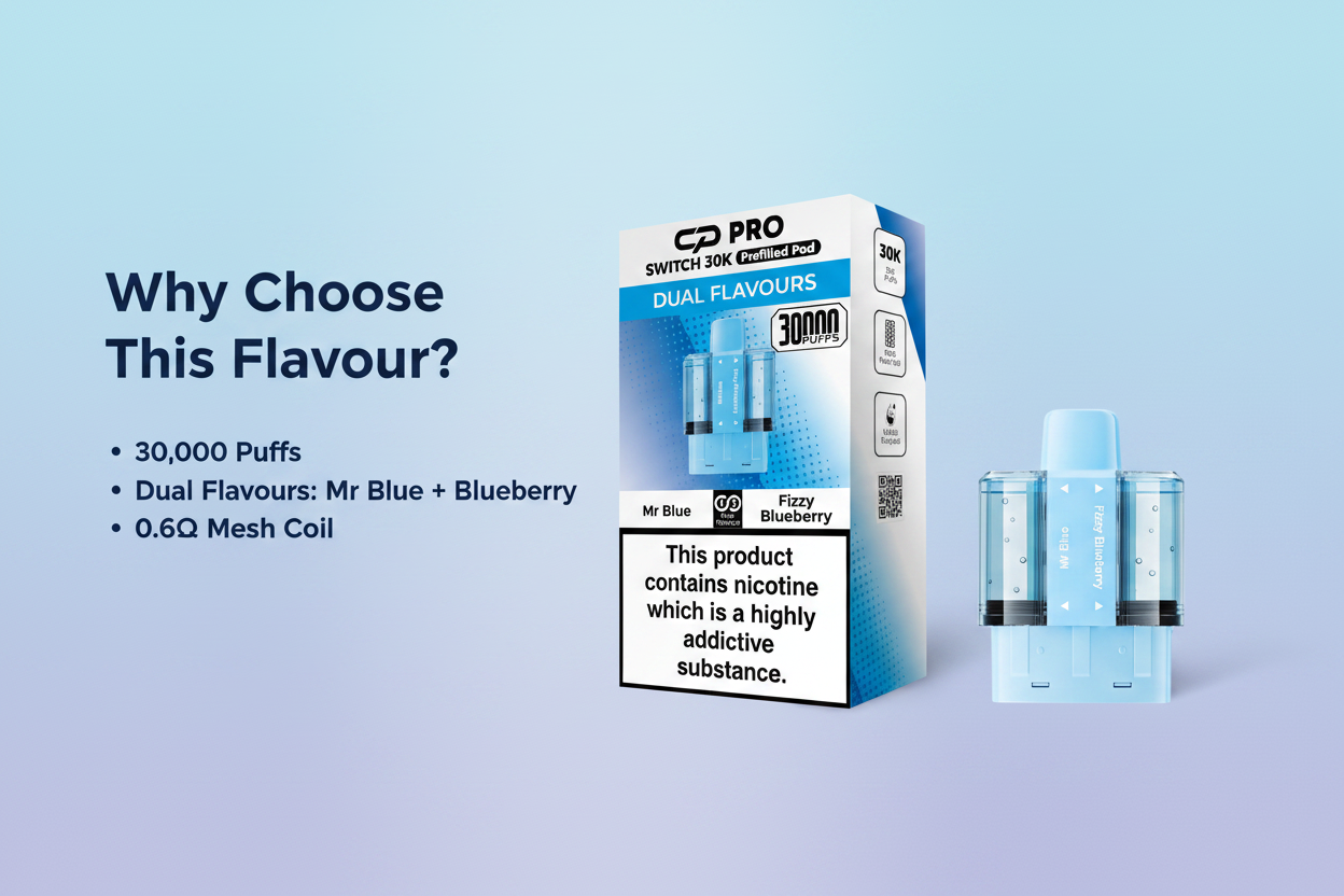 Why Retailers Choose Mr Blue CP Pro Trade Pods