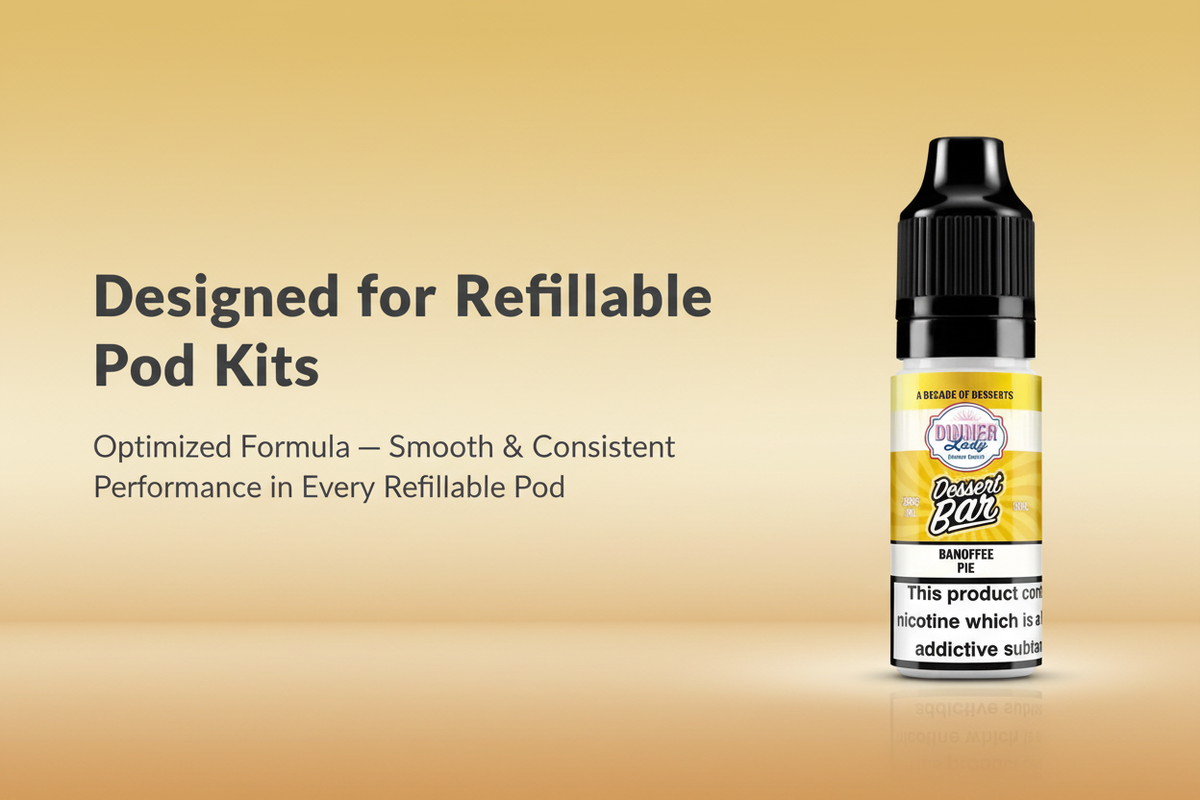 Designed for Refillable Pod Kits