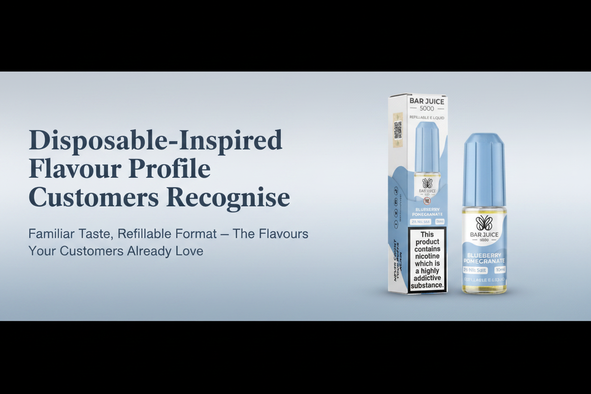 Disposable-Inspired Flavour Profile Customers Recognise