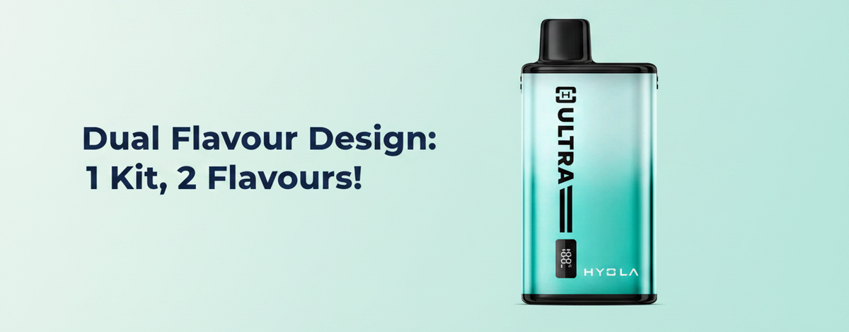 Dual Flavour Design: 1 Kit, 2 Flavours!