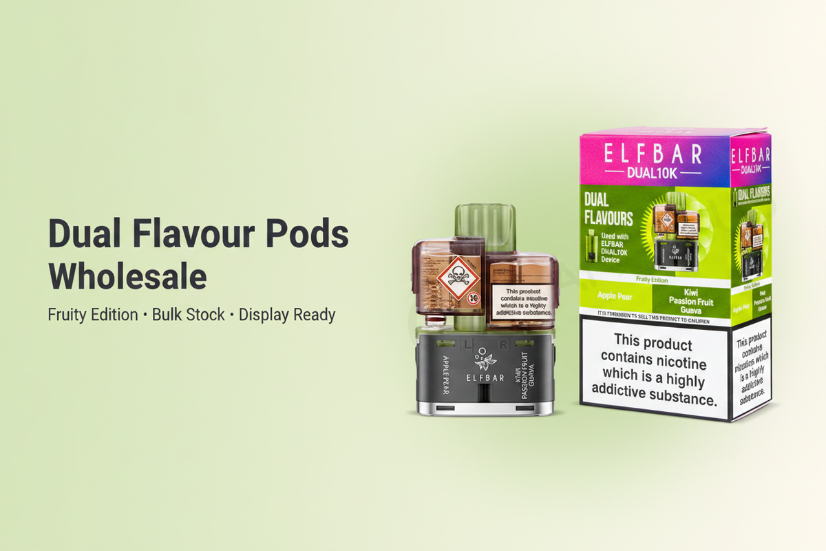 Dual Flavour Pods Wholesale