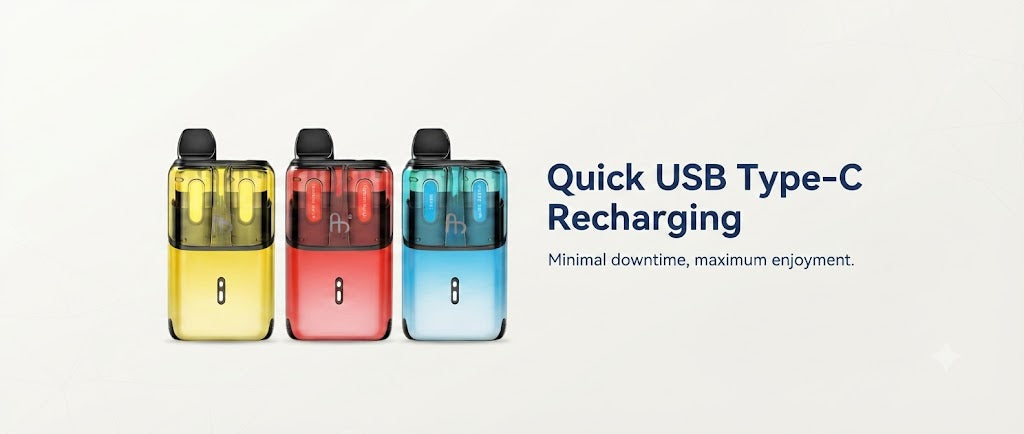 Quick USB Type-C Recharging