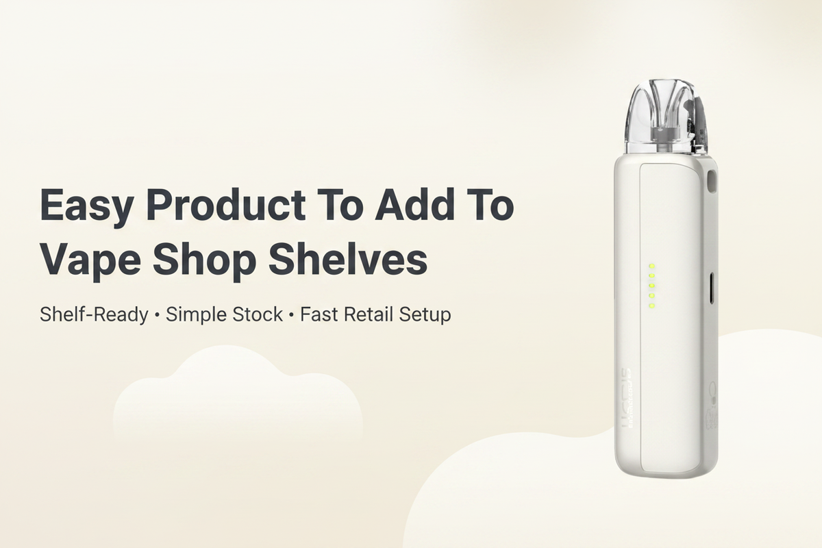 Easy Product to Add to Vape Shop Shelves