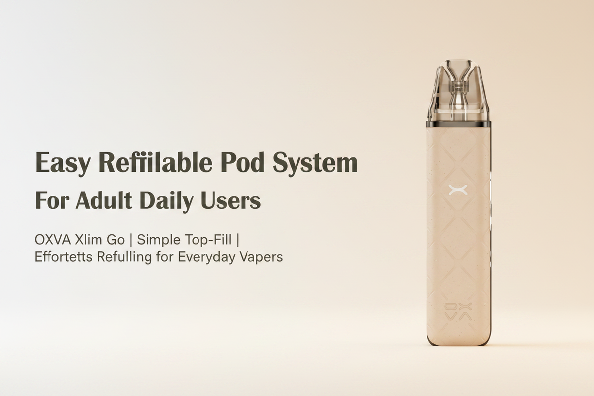 Easy Refillable Pod System For Adult Daily Users