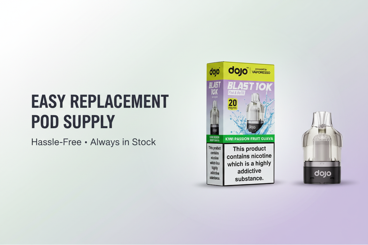 Easy Replacement Pod Supply