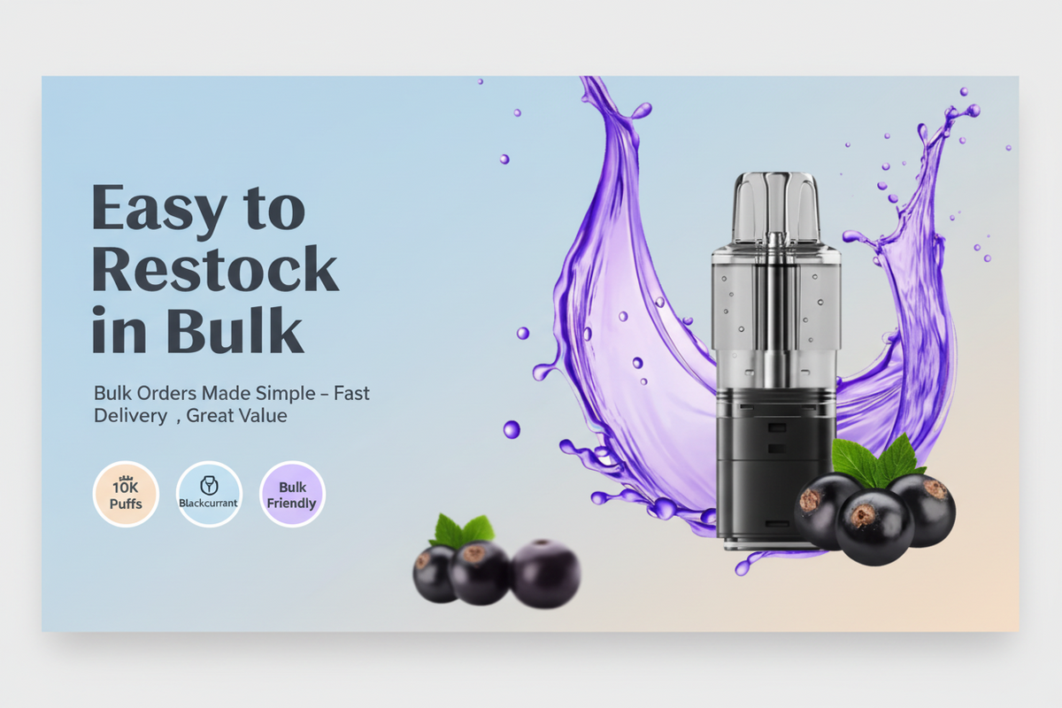 Easy to Restock in Bulk