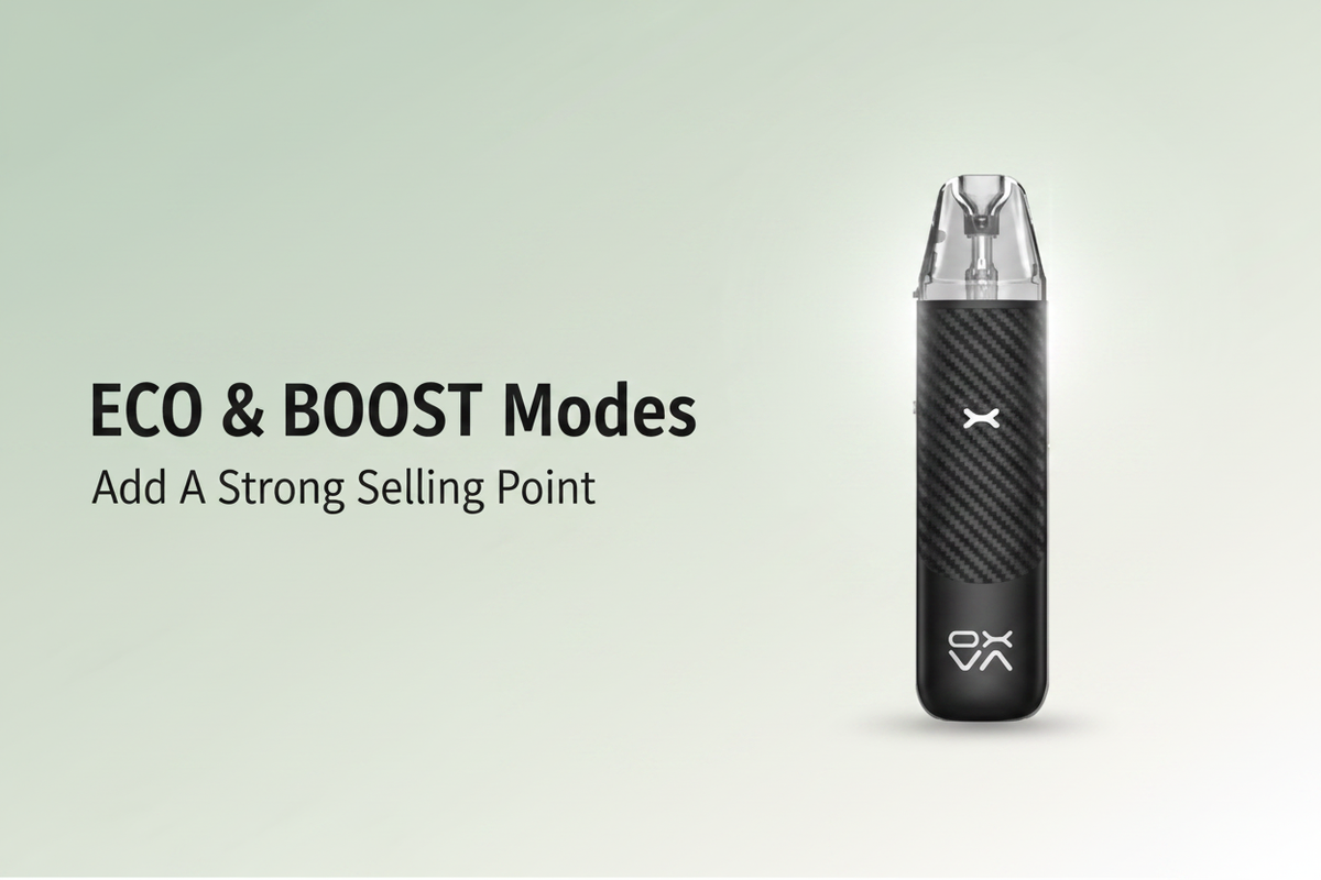 ECO and BOOST Modes Add a Strong Selling Point