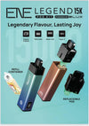 Elux ENE Legend 15k Vape Pod Kit Pack of 5 Simbavapes