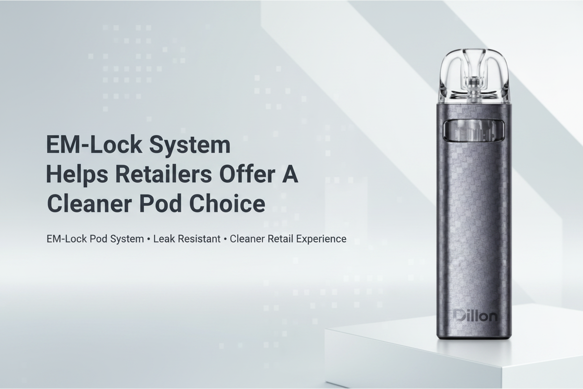 EM-Lock System Helps Retailers Offer A Cleaner Pod Choice