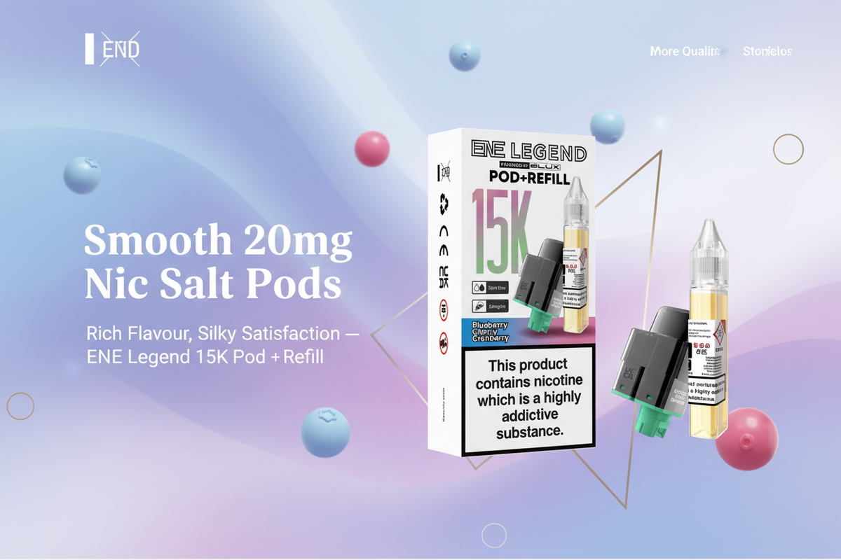 Smooth 20mg Nic Salt Pods