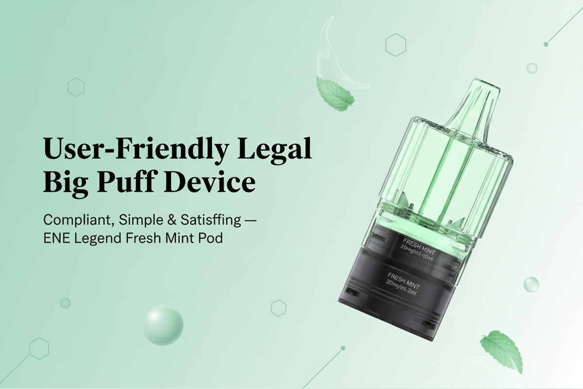 User-Friendly Legal Big Puff Device