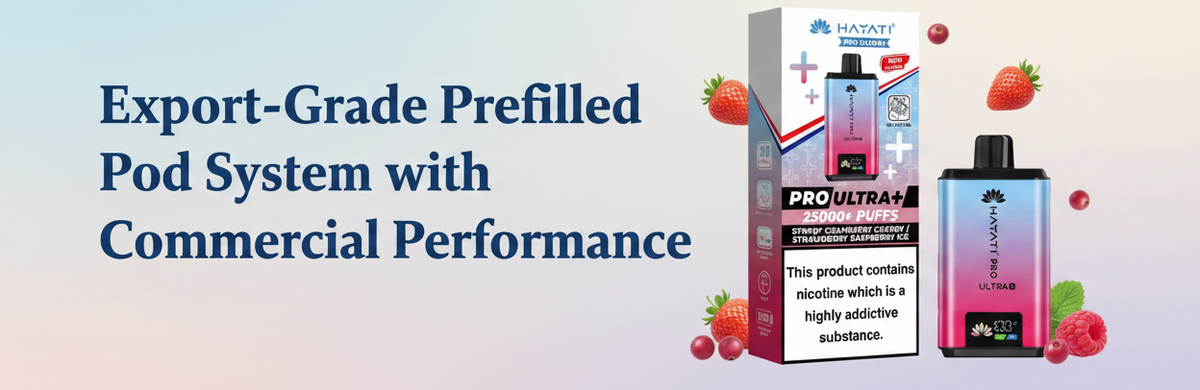Export-Grade Prefilled Pod System with Commercial Performance