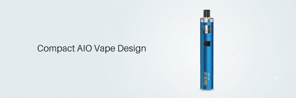 Compact AIO Vape Design