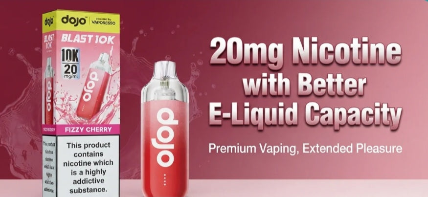 20mg Nicotine with Better E-Liquid Capacity