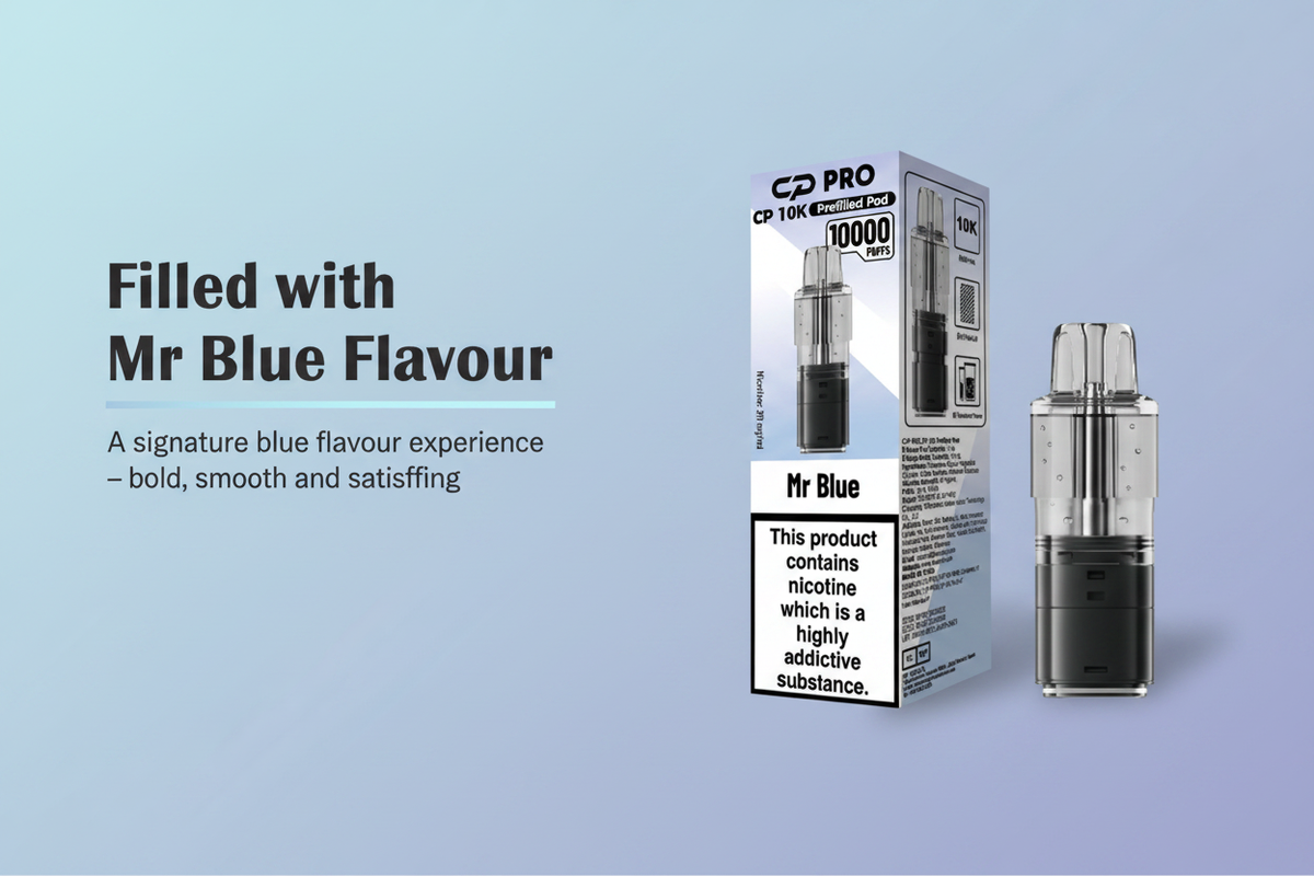 Filled with Mr Blue Flavour