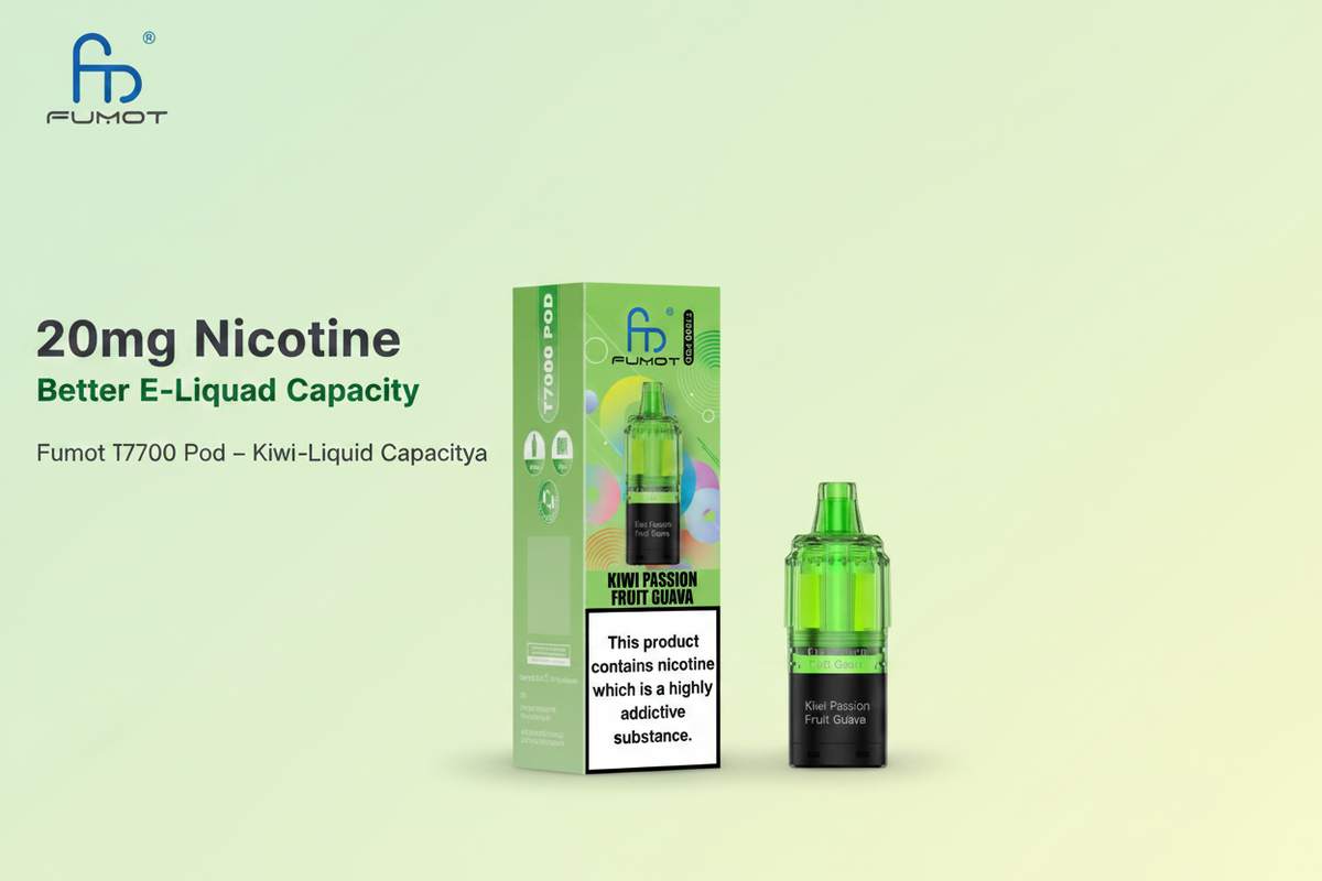 20mg Nicotine with Better E-Liquid Capacity