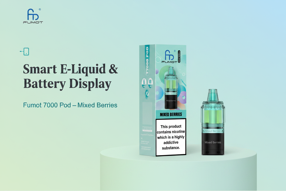 Smart E-liquid & Battery Display
