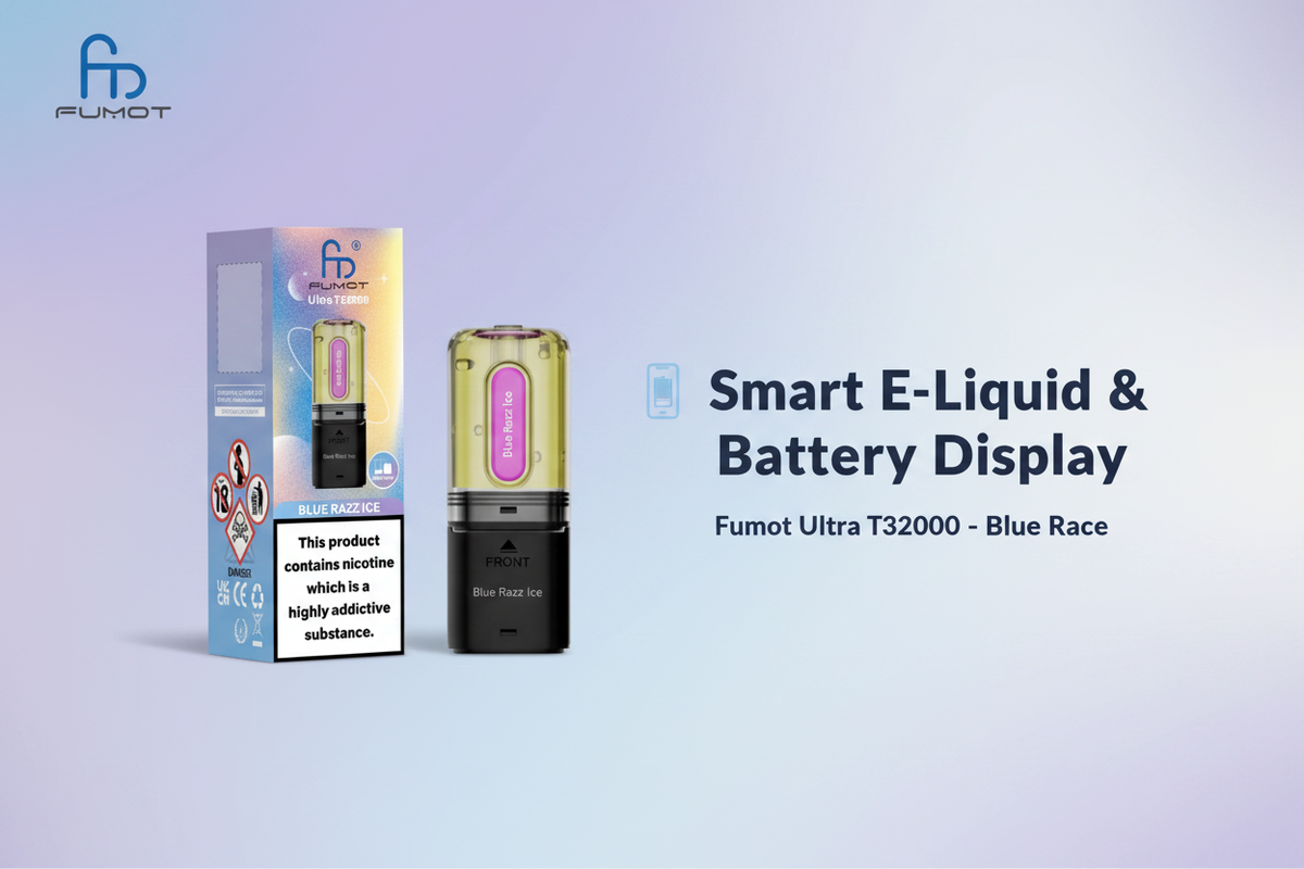 Smart E-liquid & Battery Display