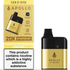 Gold Bar Apollo 20K Disposable Vape Pod Kit - VapingSupplier