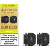 Gold Bar Apollo 20K Replacement Prefilled Pods Box of 5 - VapingSupplier