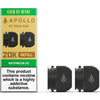 Gold Bar Apollo 20K Replacement Prefilled Pods Box of 5 - VapingSupplier