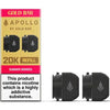 Gold Bar Apollo 20K Replacement Prefilled Pods Box of 5 - VapingSupplier