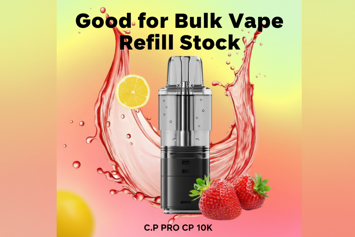 Good for Bulk Vape Refill Stock